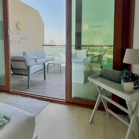 Palm Jumeirah Upgraded & Cozy Boutique Apartment Dubai Exterior foto