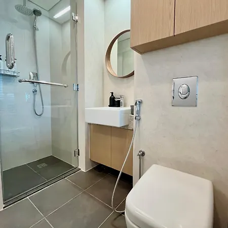 Palm Jumeirah Upgraded & Cozy Boutique Apartment Dubai Exterior foto